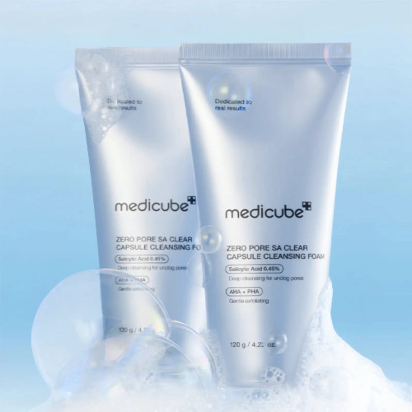 MEDICUBE Capsule Nettoyante Purifiante Pores Zéro Mousse Nettoyante