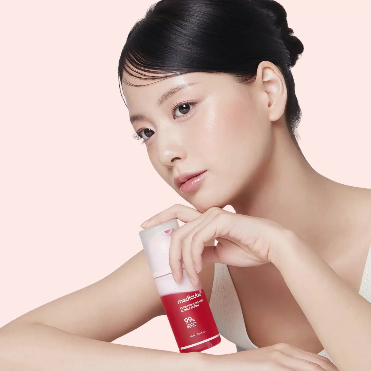 Medicube PDRN Pink Collagen Bubble Serum