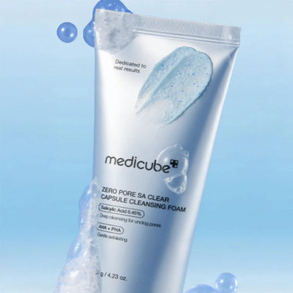 MEDICUBE Capsule Nettoyante Purifiante Pores Zéro Mousse Nettoyante