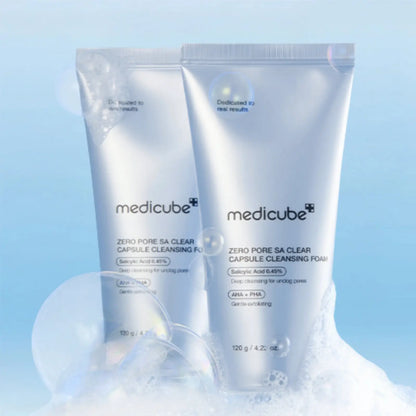 MEDICUBE Capsule Nettoyante Purifiante Pores Zéro Mousse Nettoyante