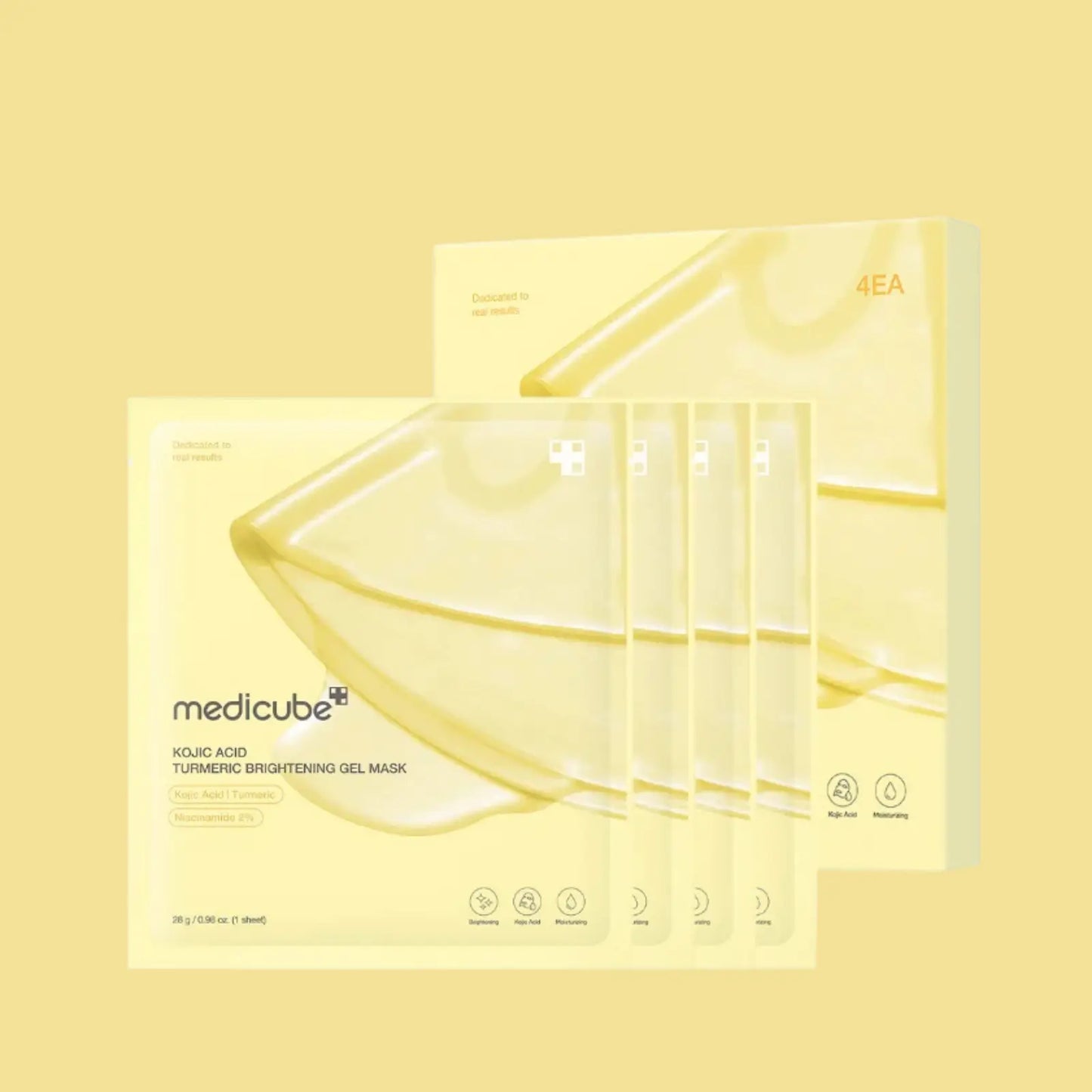 Medicube Kojic Acid Turmeric Brightening Gel Mask