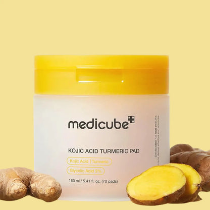 Medicube Kojic Acid Turmeric Pad