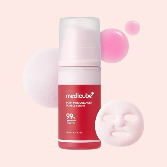 Medicube PDRN Pink Collagen Bubble Serum