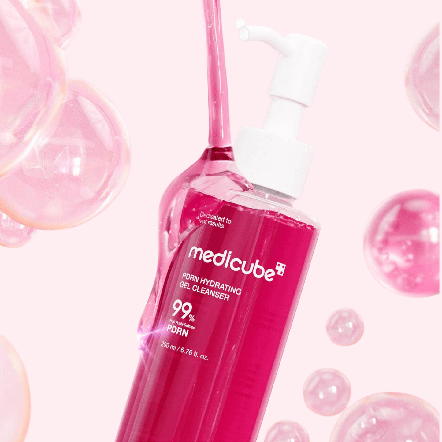 Gel nettoyant hydratant Medicube Pdrn