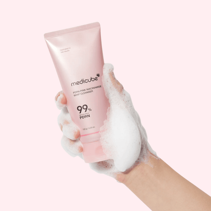 Medicube PDRN Pink Niacinamide Whip Cleanser