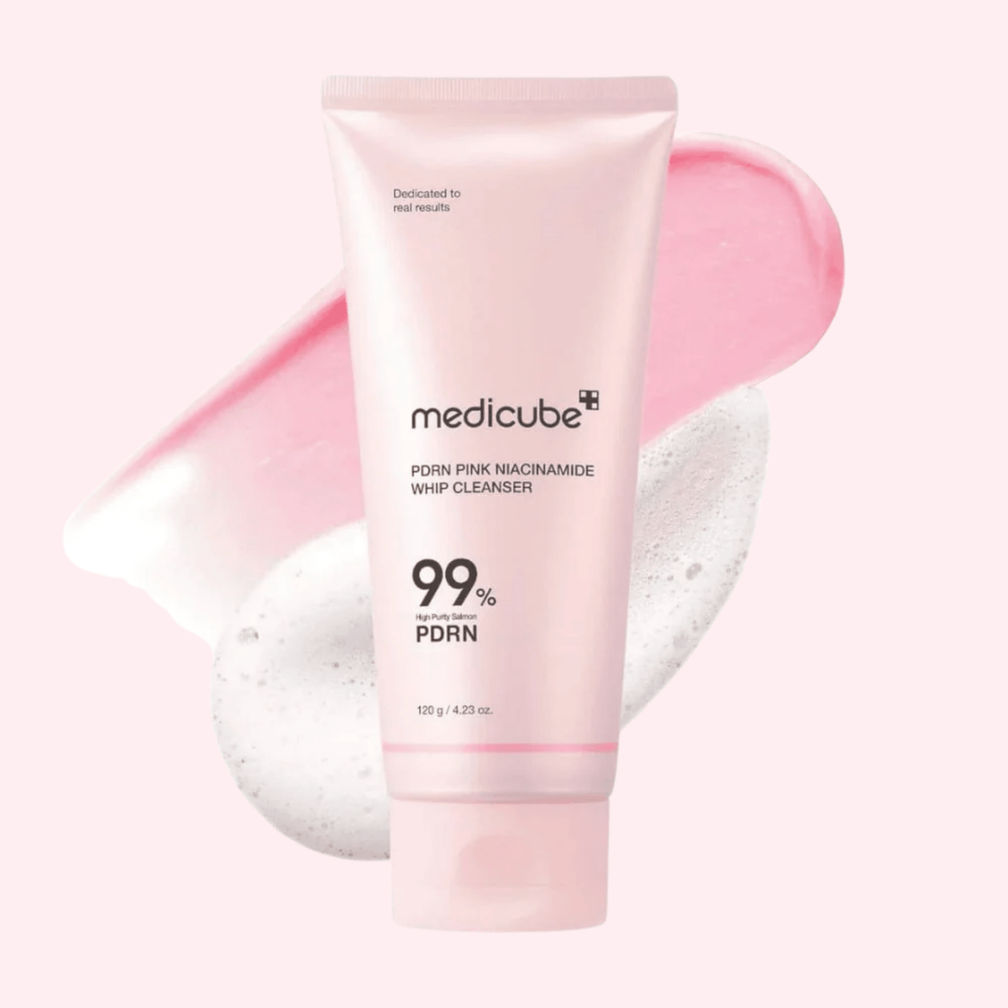 Medicube PDRN Pink Niacinamide Whip Cleanser