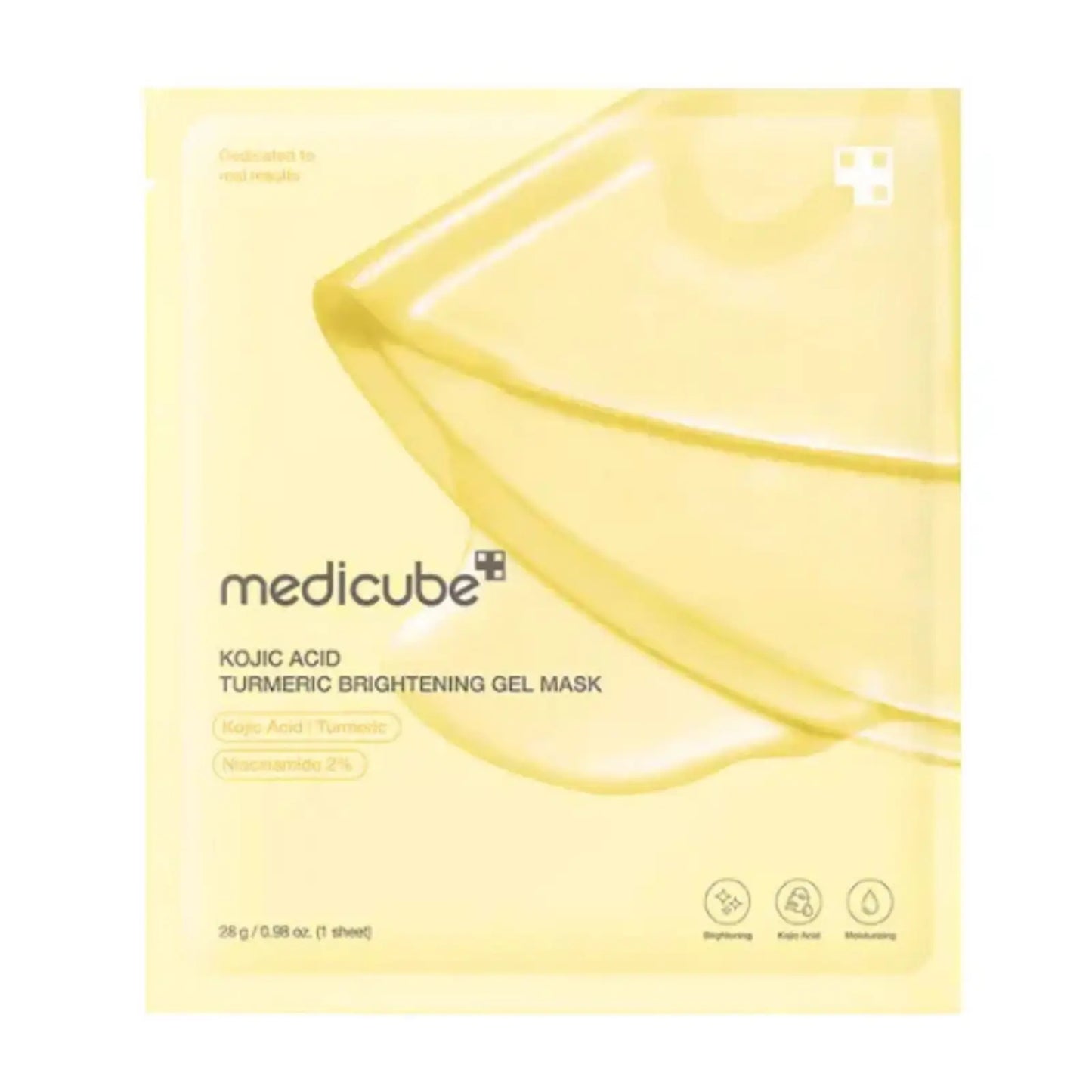 Medicube Kojic Acid Turmeric Brighteningl Mask